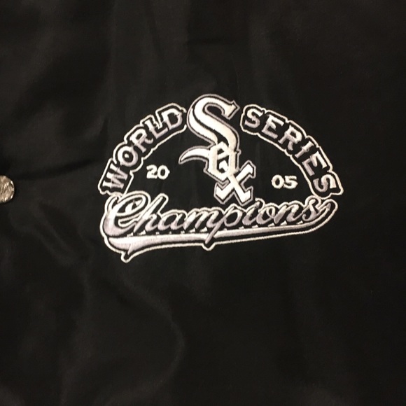 Rare JH design 2005 white Sox World Series jacket - Picture 6 of 8